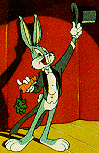 Bugs Bunny - haming it up