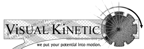 Visual Kinetic = we put your potential into motion